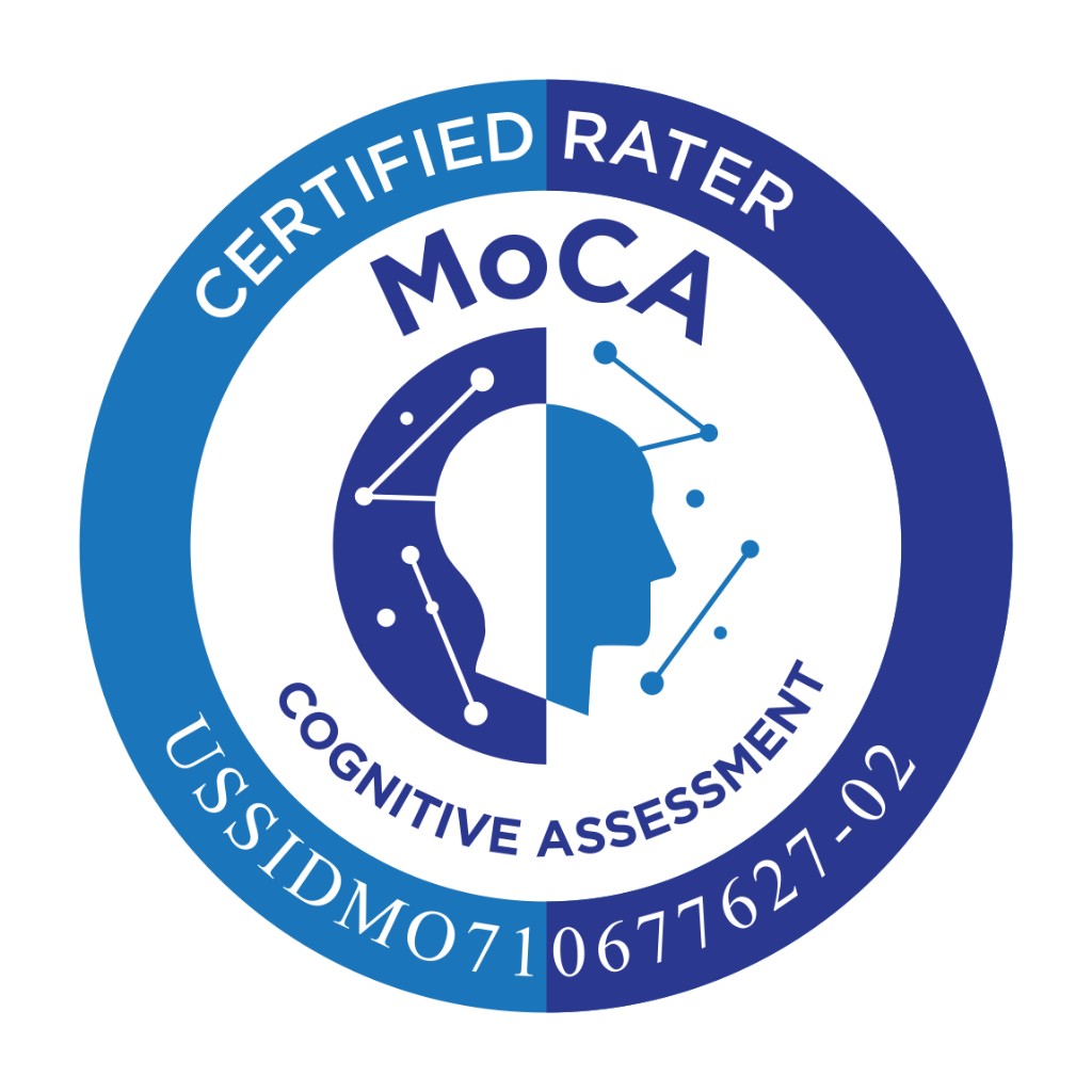 Certified Rater MoCA Cognitive Assessment